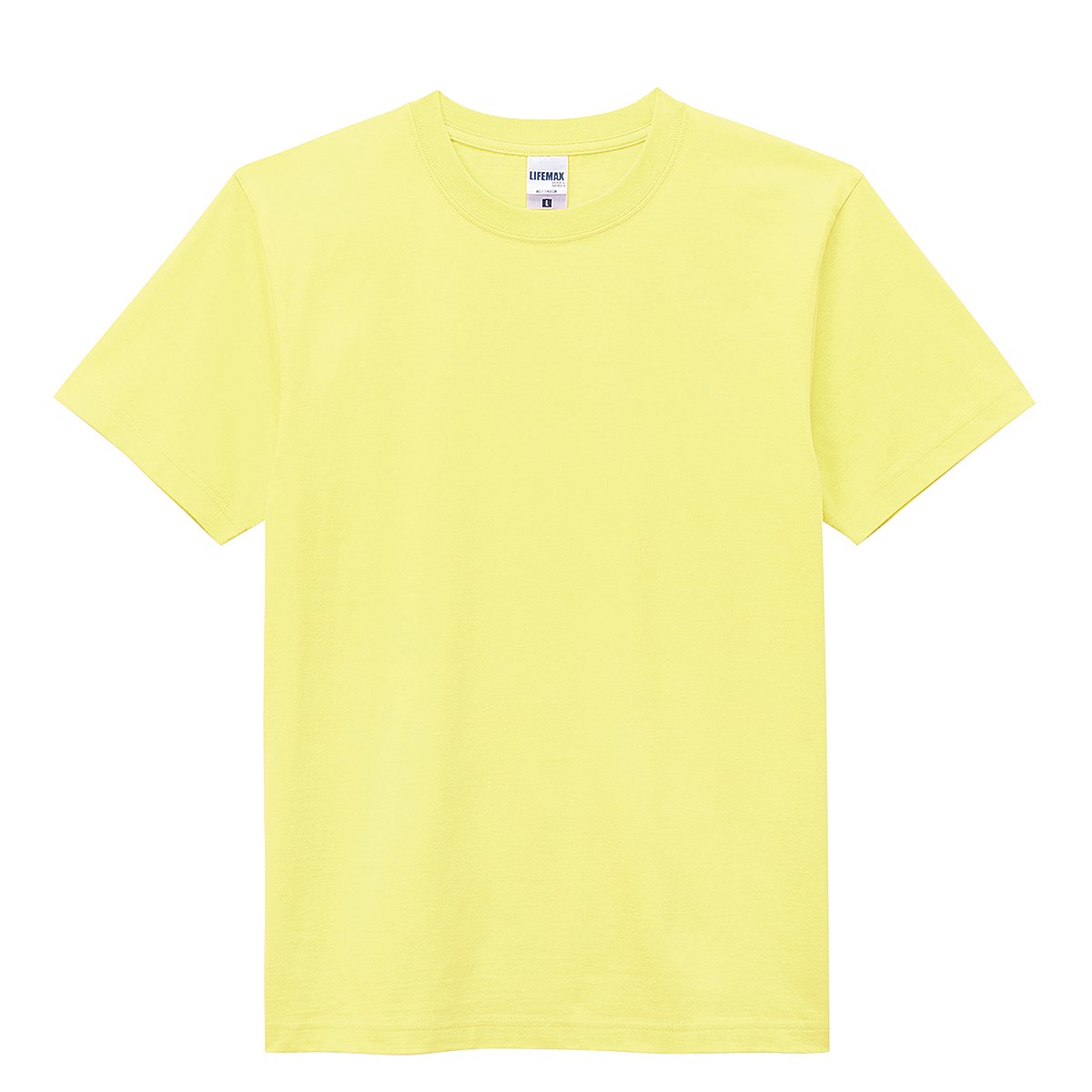 ヘビーウェイトTシャツ（カラー） | メンズ | 1枚 | MS1149 | ライトイエロー