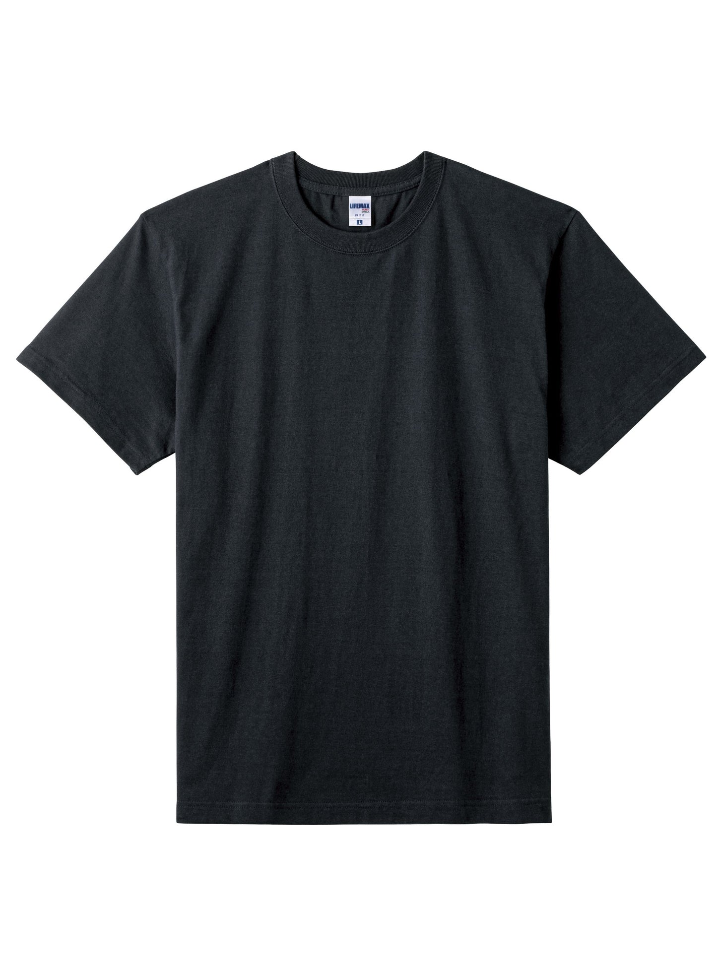 6.2オンスヘビーウェイトTシャツ（ポリジン加工） | メンズ | 1枚 | MS1159 | ブラック