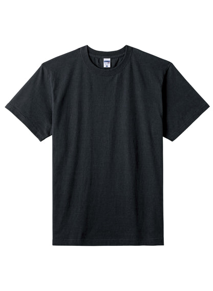 6.2オンスヘビーウェイトTシャツ（ポリジン加工） | メンズ | 1枚 | MS1159 | ブラック