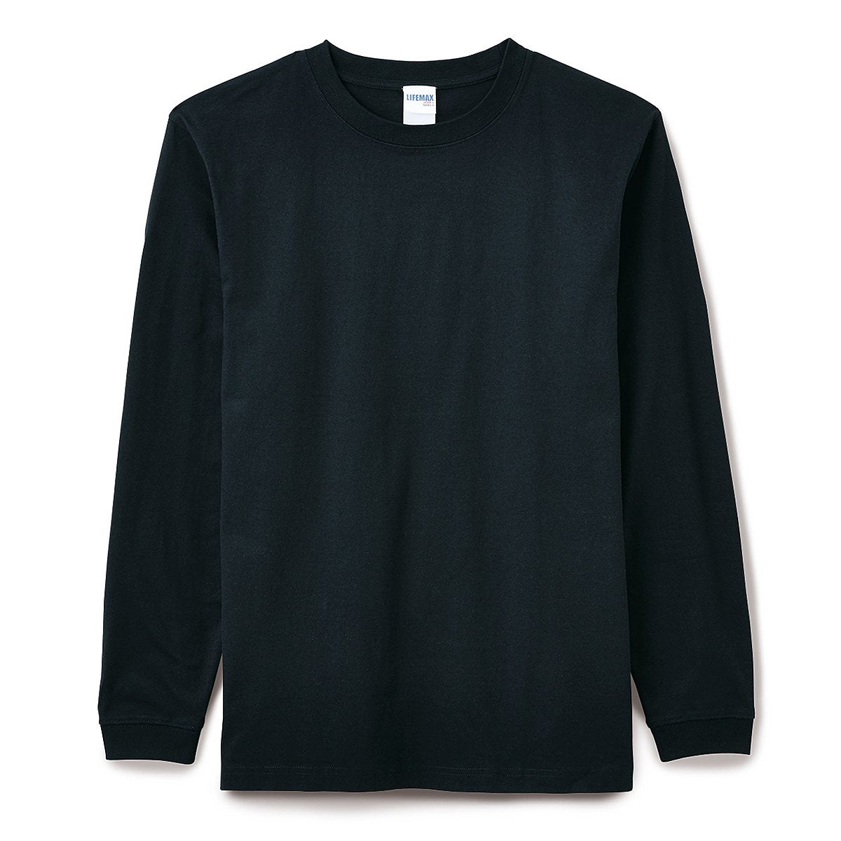 6.2オンスヘビーウェイトロングスリーブＴシャツ（カラー） | メンズ | 1枚 | MS1607 | ブラック