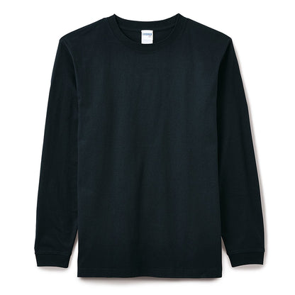 6.2オンスヘビーウェイトロングスリーブＴシャツ（カラー） | メンズ | 1枚 | MS1607 | ブラック