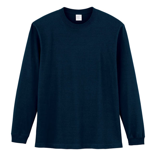 5.6オンス ハイグレードコットンロングスリーブTシャツ（カラー） | ビッグサイズ | 1枚 | MS1612O | ネイビー