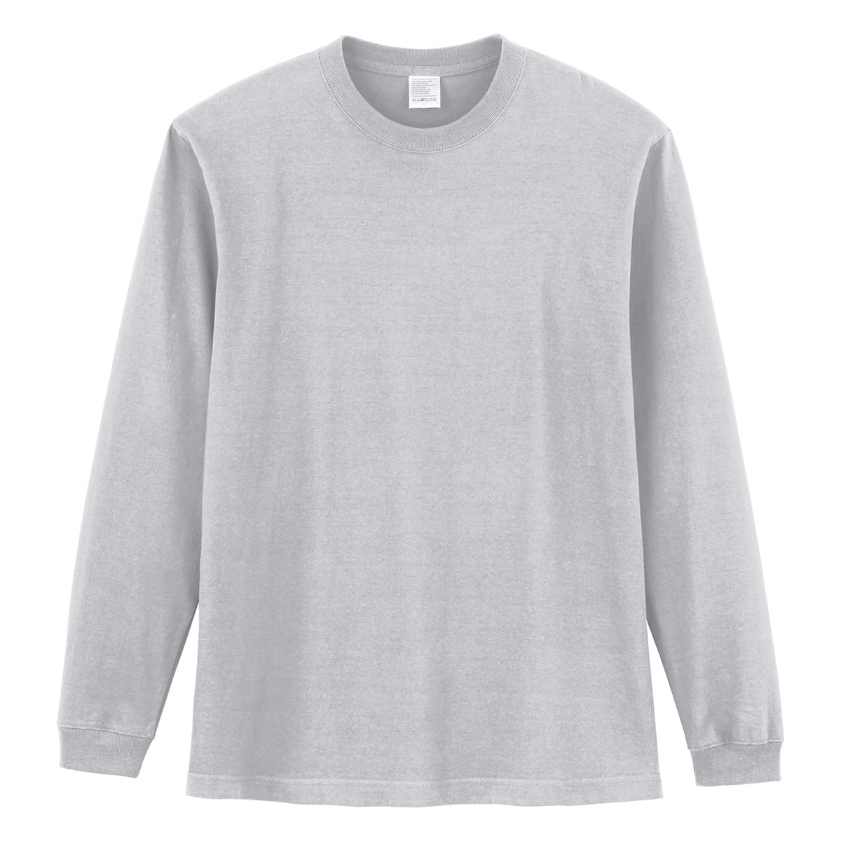 5.6オンス ハイグレードコットンロングスリーブTシャツ（カラー） | メンズ | 1枚 | MS1612 | アッシュ