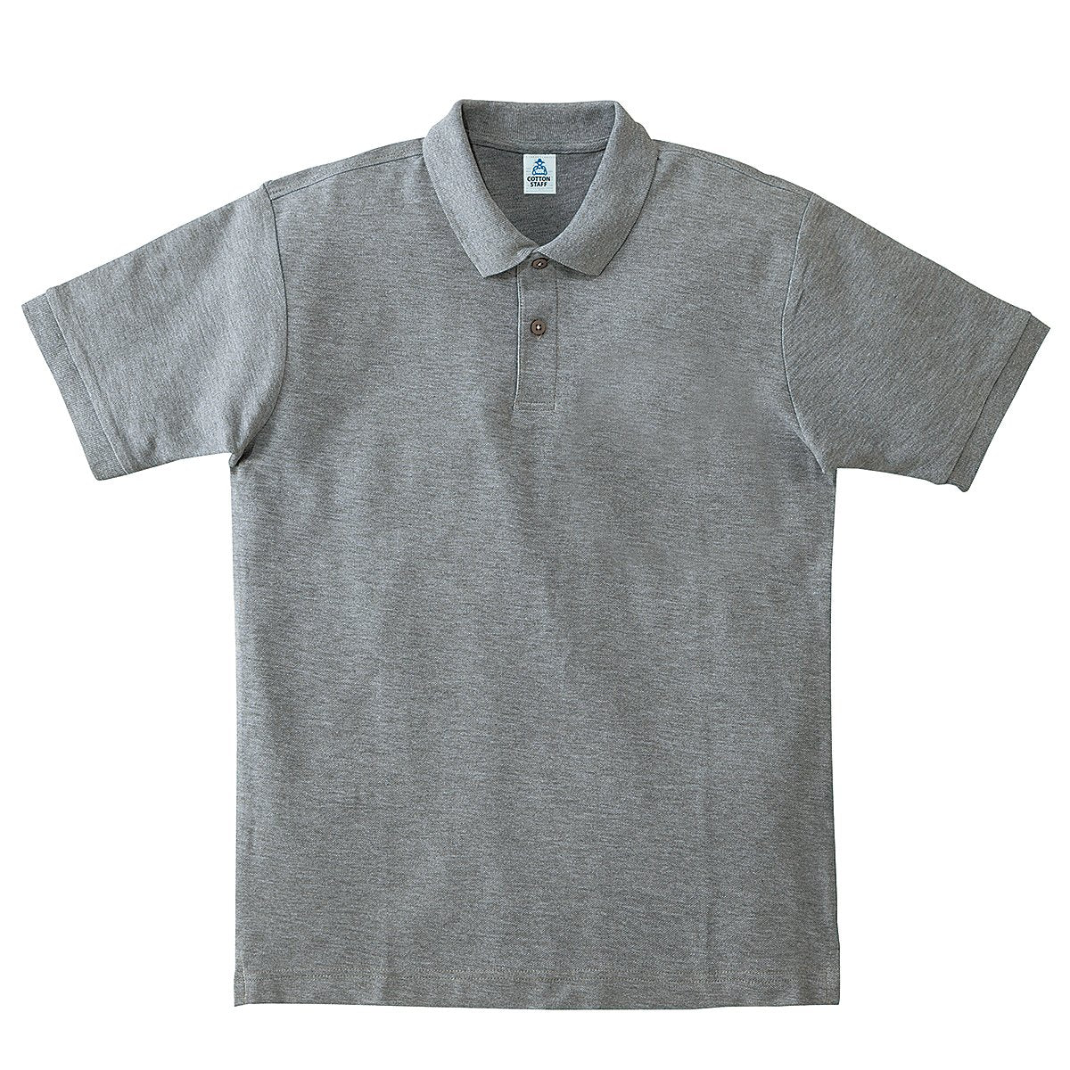 CVC鹿の子ドライポロシャツ | メンズ | 1枚 | MS3113 | 杢グレー