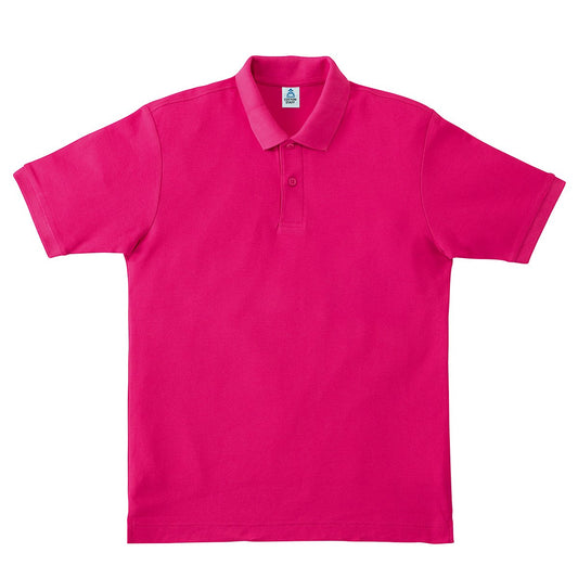 CVC鹿の子ドライポロシャツ | メンズ | 1枚 | MS3113 | ショッキングピンク
