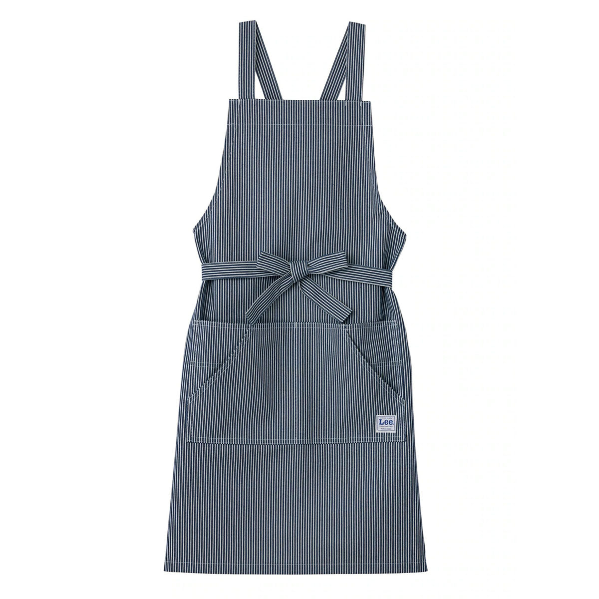 胸当てエプロン | ノベルティ(小物) | 1枚 | LCK79003 | ホワイト×ブルー