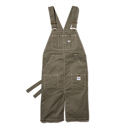 オーバーオールエプロン | カフェ・飲食店制服 | 1枚 | LCK79007 | カーキ