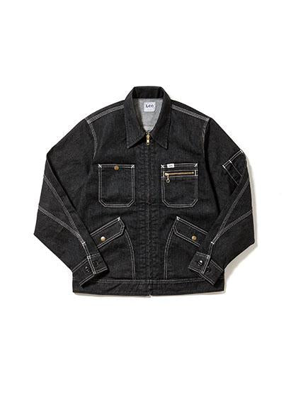 レディースジップアップジャケット | カフェ・飲食店制服 | 1枚 | LWB03001 | ブラック