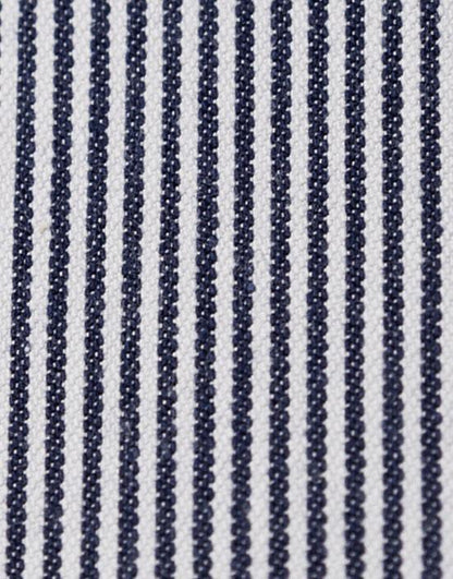 レディースワーク半袖シャツ | カフェ・飲食店制服 | 1枚 | LWS43002 | ホワイト×ブルー