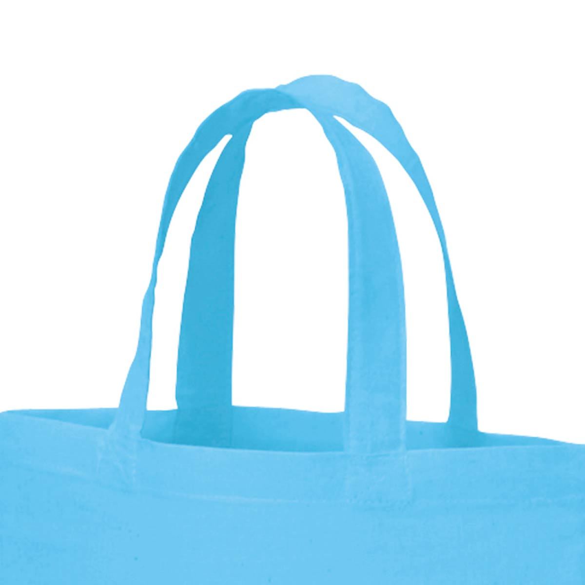 Ａ４コットンバック（カラー） | ノベルティ(小物) | 1枚 | MA9004 | シーブルー