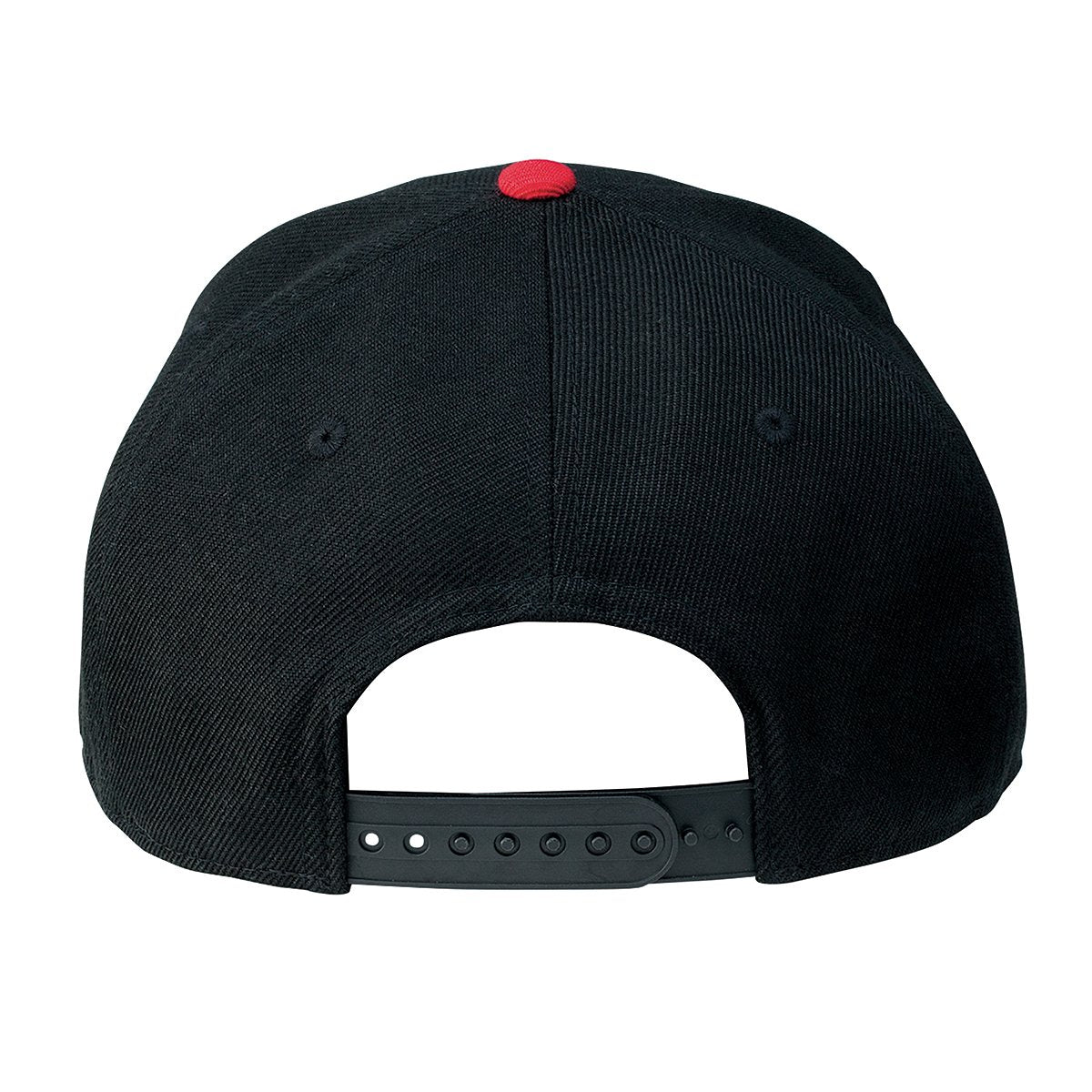 6パネルキャップ | ノベルティ(小物) | 1枚 | MC6623 | ブラック×レッド