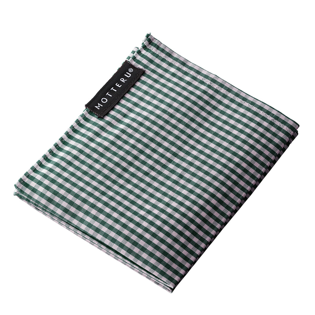 MOTTERU ポケスク ハンカチ ギンガムチェック | ノベルティ(小物) | 1枚 | MO-2001 | グリーン