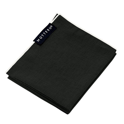 MOTTERU ポケスク ハンカチ ヘミング | ノベルティ(小物) | 1枚 | MO-2002 | ブラック