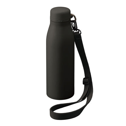 MOTTERU ショルダーサーモステンレスボトル | ノベルティ(小物) | 1枚 | MO-3011 | チャコールブラック