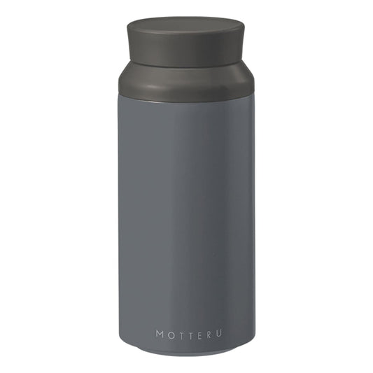 MOTTERU 電子レンジが使えるサーモボトル | ノベルティ(小物) | 1枚 | MO-3021 | チャコールブラック