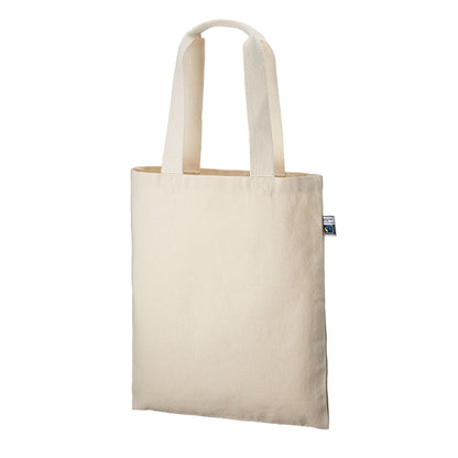 フェアトレードコットン フラットトート | ノベルティ(小物) | 1枚 | TF-0001 | ネイビー