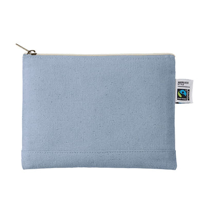 フェアトレードコットン キャンバスフラットポーチ（S） | ノベルティ(小物) | 1枚 | TF-0008 | ナチュラル
