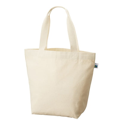 フェアトレードコットン キャンバストート（L） | ノベルティ(小物) | 1枚 | TF-0016 | スモークピンク