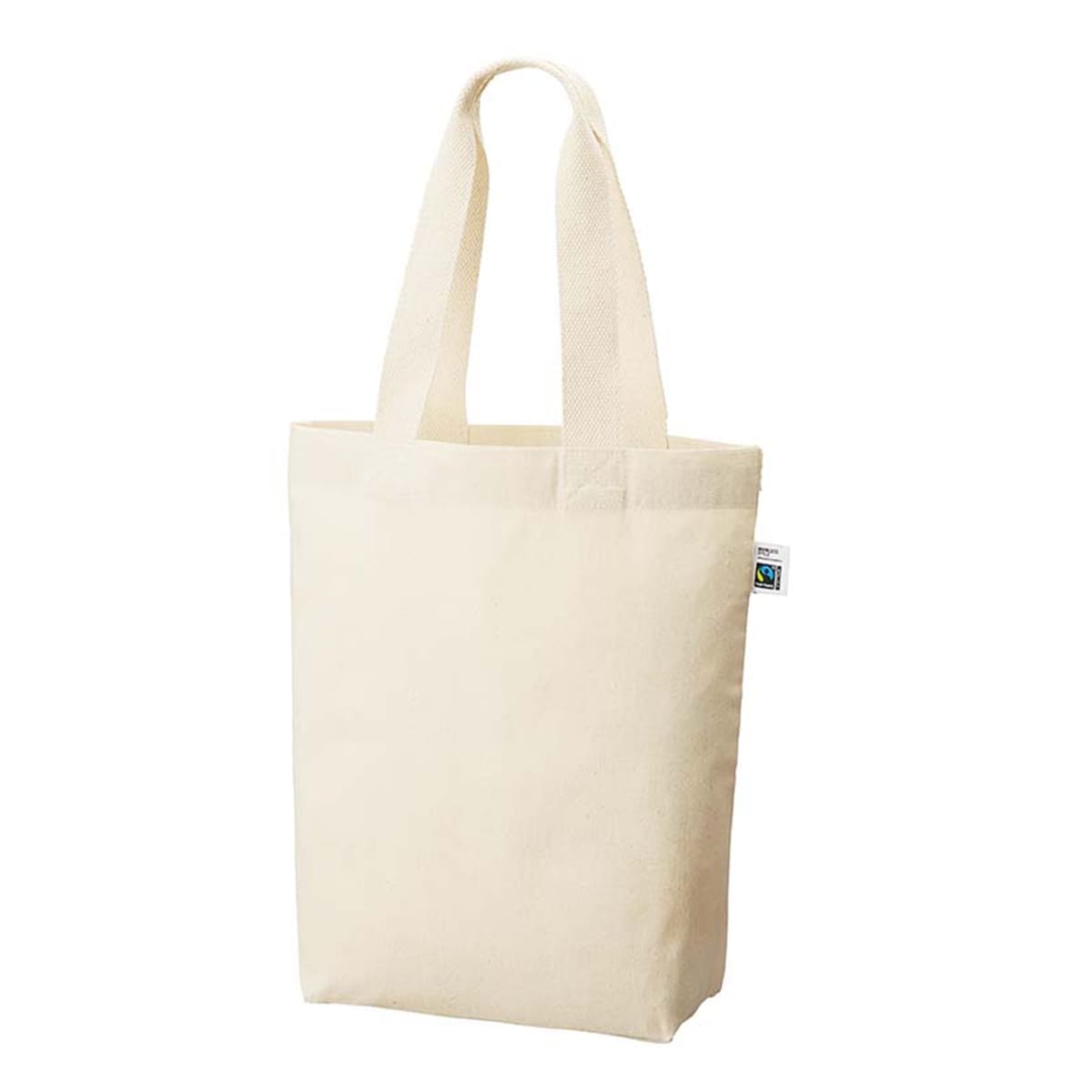 フェアトレードコットン ベーシックトート（M） | ノベルティ(小物) | 1枚 | TF-0021 | ネイビー