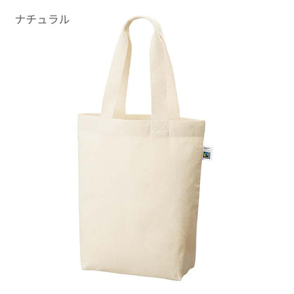フェアトレードコットン ベーシックトート（M） | ノベルティ(小物) | 1枚 | TF-0021 | ネイビー