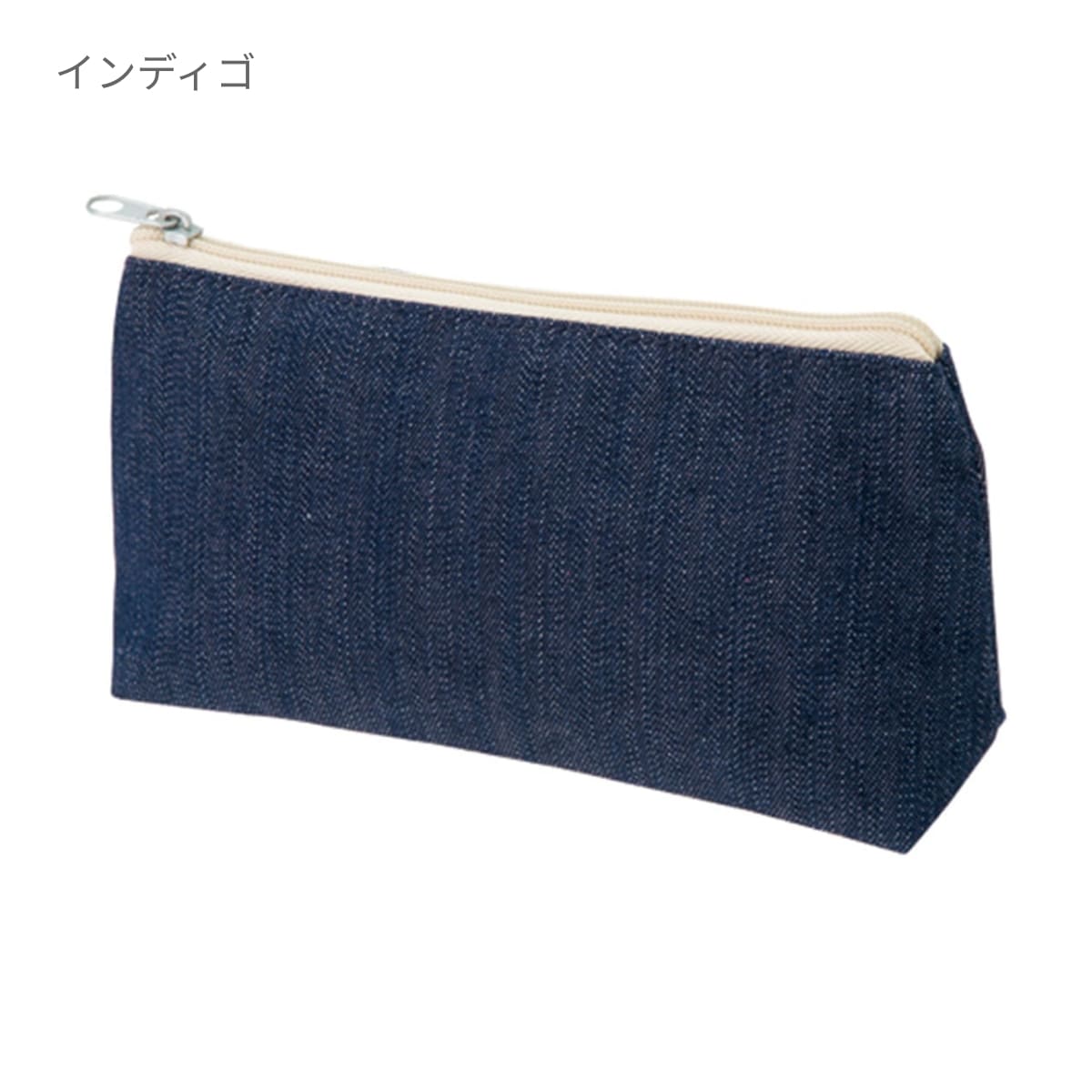 デニム フベーシックポーチ | ノベルティ(小物) | 1枚 | TR-0708 | ヴィンテージブルー