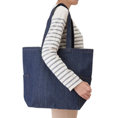 デニム マルチトート（M) | ノベルティ(小物) | 1枚 | TR-0861 | ヴィンテージブルー