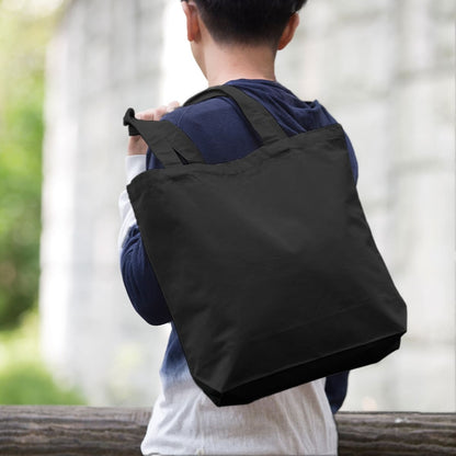 ライトキャンバス タウントート（L) | ノベルティ(小物) | 1枚 | TR-0887 | ナイトブラック