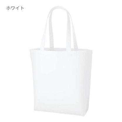 ポリキャンバストート（L） | ノベルティ(小物) | 1枚 | TR-0897 | ナチュラルホワイト