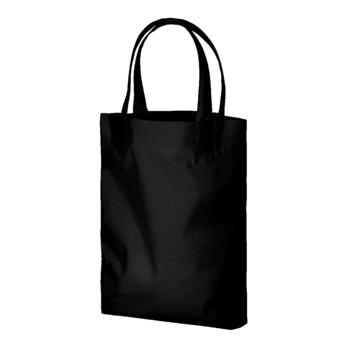 コットンガゼットマチ付きバッグ（M) | ノベルティ(小物) | 1枚 | TR-0908 | ブラック