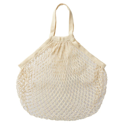 ネットバッグ 厚手コットン巾着付 | ノベルティ(小物) | 1枚 | TR-0979 | ナチュラル