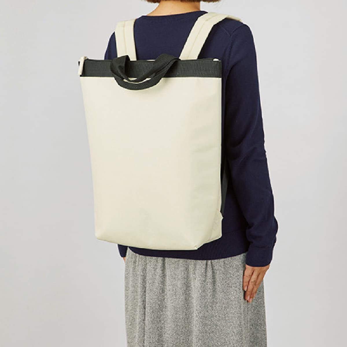 ハンドル付バックパック | ノベルティ(小物) | 1枚 | TR-0990 | インクブラック