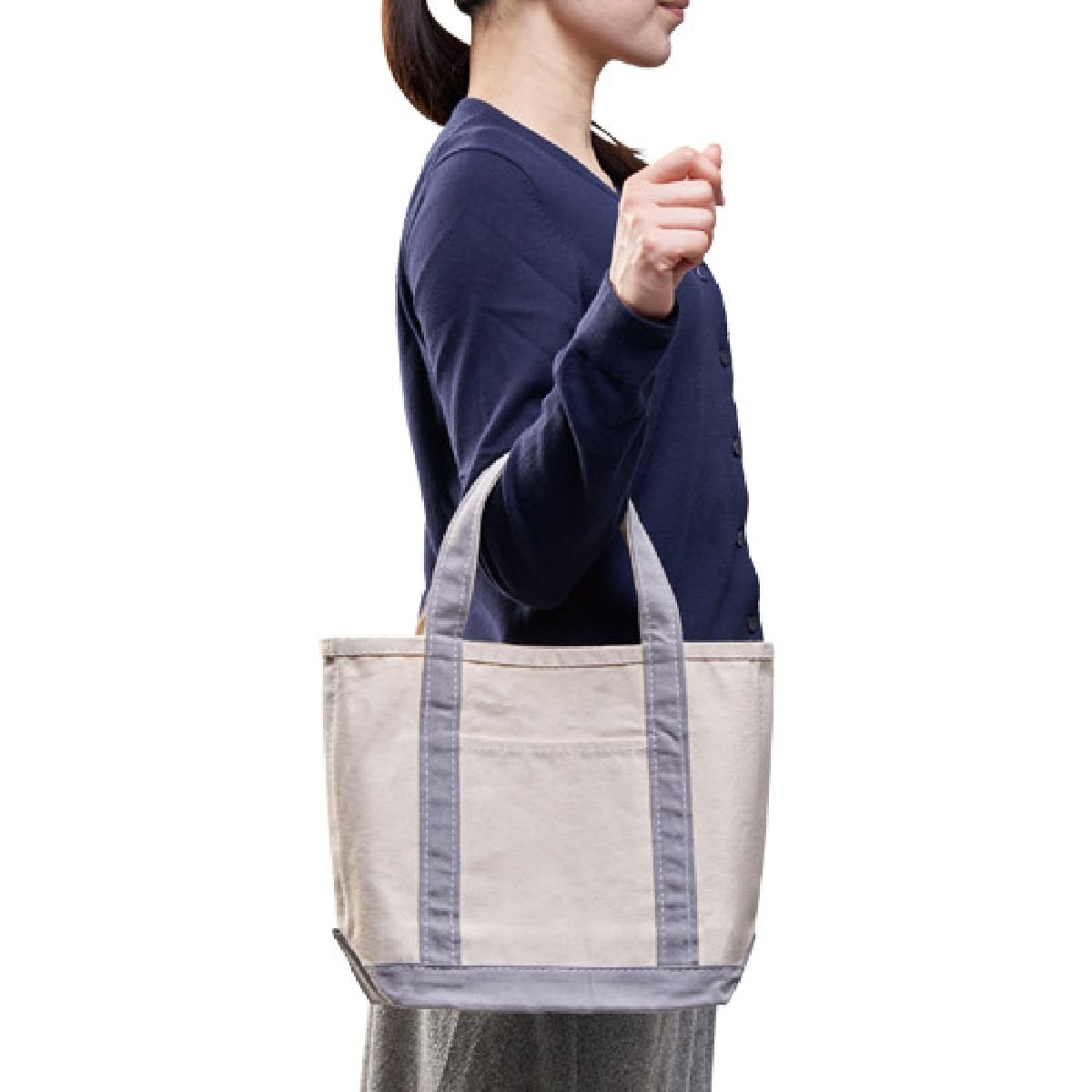 厚手キャンバス BCトート（S) | ノベルティ(小物) | 1枚 | TR-1019 | ミッドナイトブルー