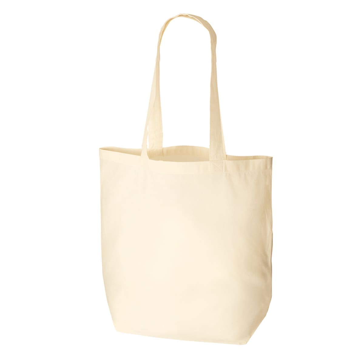 オーガニックコットン バッグ（M） | ノベルティ(小物) | 1枚 | TR-1045 | ブラック