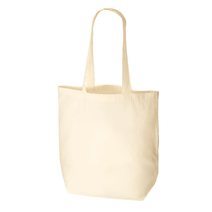 オーガニックコットン バッグ（M） | ノベルティ(小物) | 1枚 | TR-1045 | ブラック