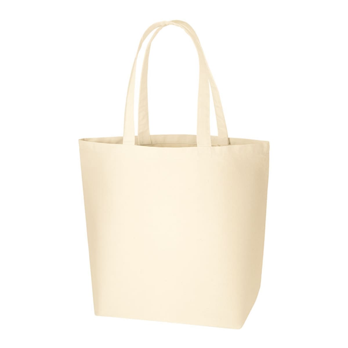 オーガニックコットン キャンバストート（L） | ノベルティ(小物) | 1枚 | TR-1048 | ナイトブラック