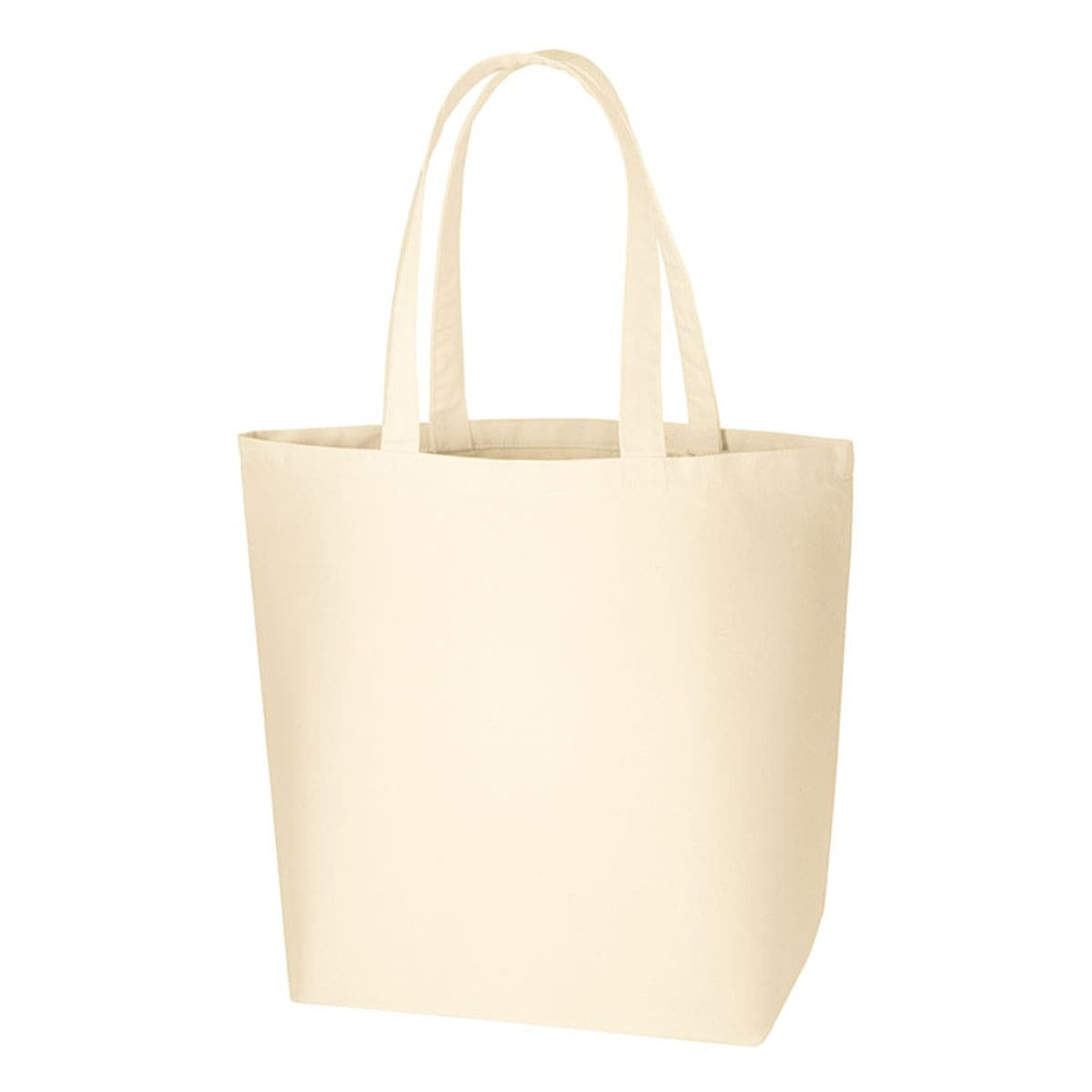 オーガニックコットン キャンバストート（L） | ノベルティ(小物) | 1枚 | TR-1048 | ナチュラル