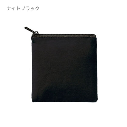 ライトキャンバス フラットポーチ（SS） | ノベルティ(小物) | 1枚 | TR-1055 | ネイビー