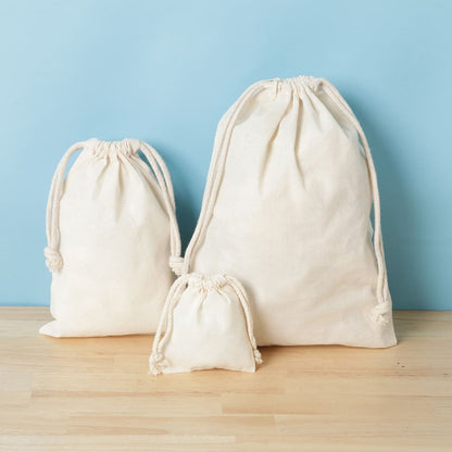 コットン巾着（SS） | ノベルティ(小物) | 1枚 | TR-1056 | ナチュラル