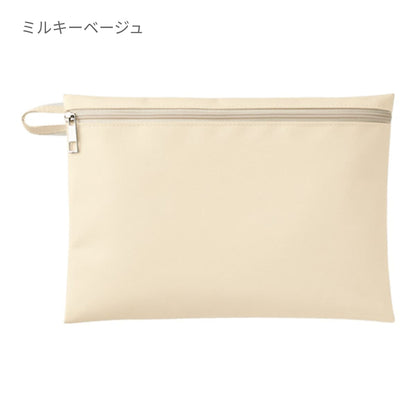 ユーティリティ フラットポーチ（M） | ノベルティ(小物) | 1枚 | TR-1062 | インクブラック