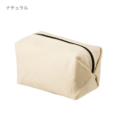 キャンバス リバーシブルポーチ | ノベルティ(小物) | 1枚 | TR-1066 | ミッドナイトブルー