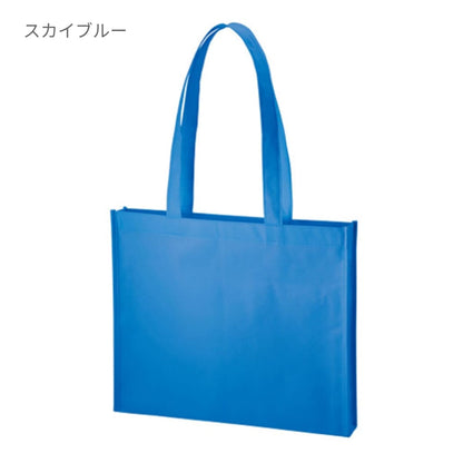 不織布 A4ワイドスクエアトート | ノベルティ(小物) | 1枚 | TR-1092 | ディープブルー