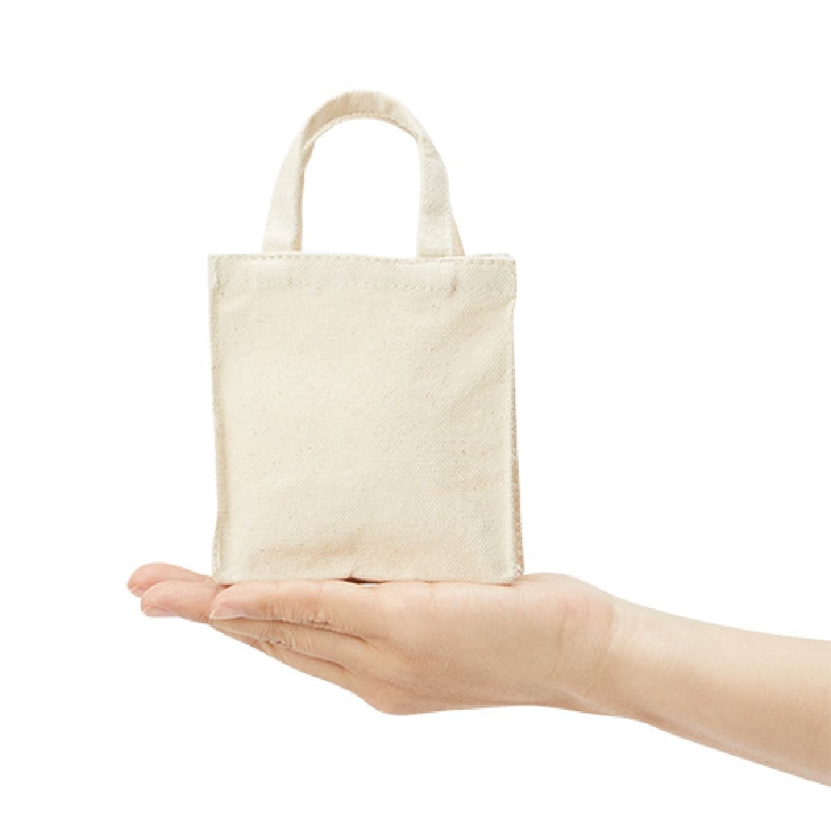 キャンバス スクエアトート（XXS) | ノベルティ(小物) | 1枚 | TR-1107 | ミッドナイトブルー