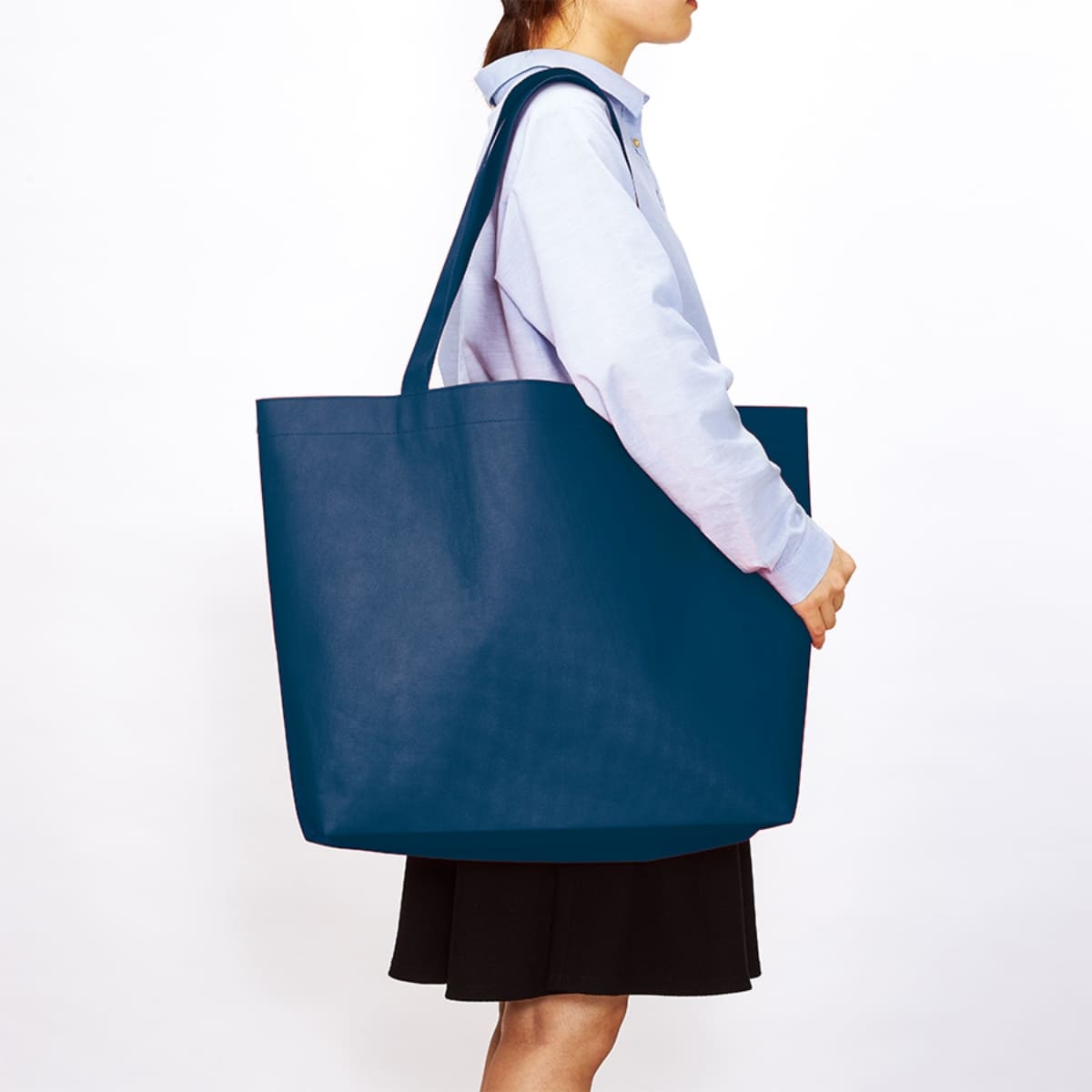 不織布 ビッグショッピングトート | ノベルティ(小物) | 1枚 | TR-1128 | グレー