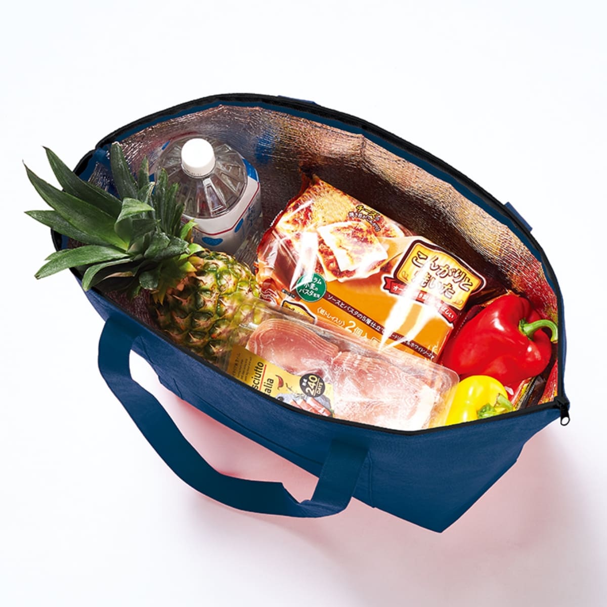 不織布 保冷ビッグライントート | ノベルティ(小物) | 1枚 | TR-1129 | グレー