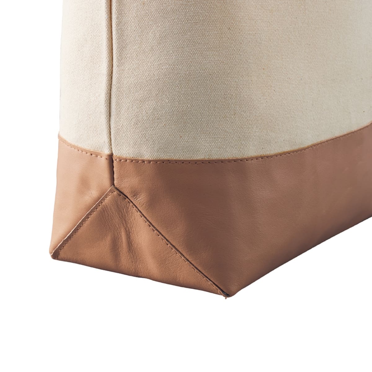 厚手キャンバス レザーボトムトート | ノベルティ(小物) | 1枚 | TR-1148 | ナチュラル