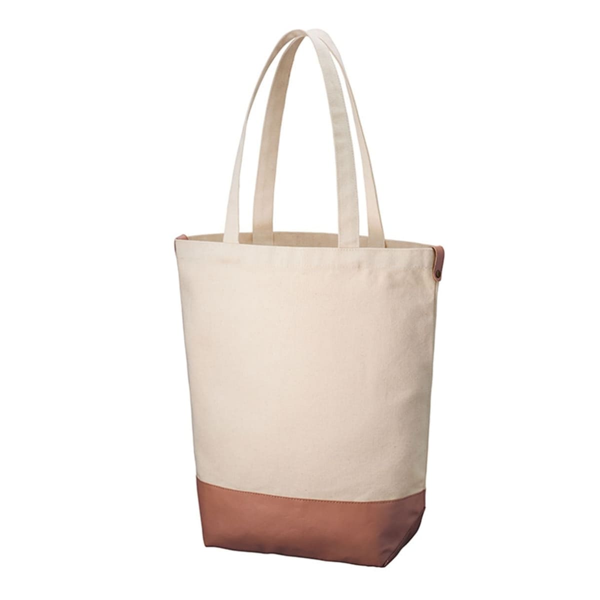 厚手キャンバス レザーボトムトート | ノベルティ(小物) | 1枚 | TR-1148 | ナチュラル