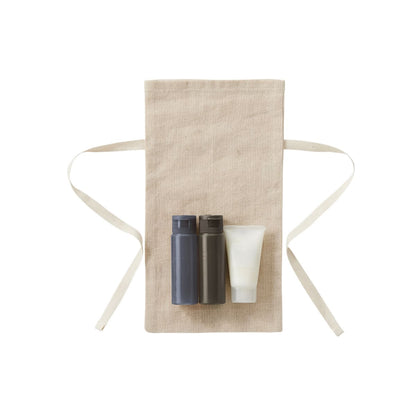 コットンリネン ラッピング巾着（S） | ノベルティ(小物) | 1枚 | TR-1151 | ナチュラルベージュ