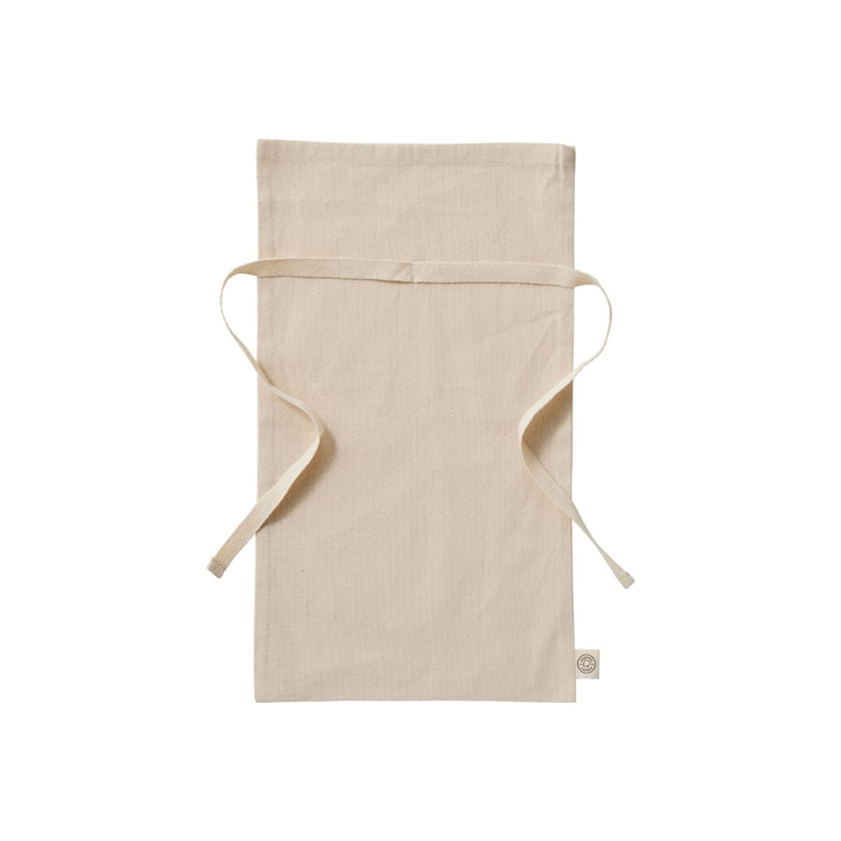 オーガニックコットン ラッピング巾着（S） | ノベルティ(小物) | 1枚 | TR-1153 | ナチュラル