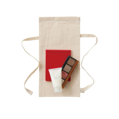 オーガニックコットン ラッピング巾着（S） | ノベルティ(小物) | 1枚 | TR-1153 | ナチュラル