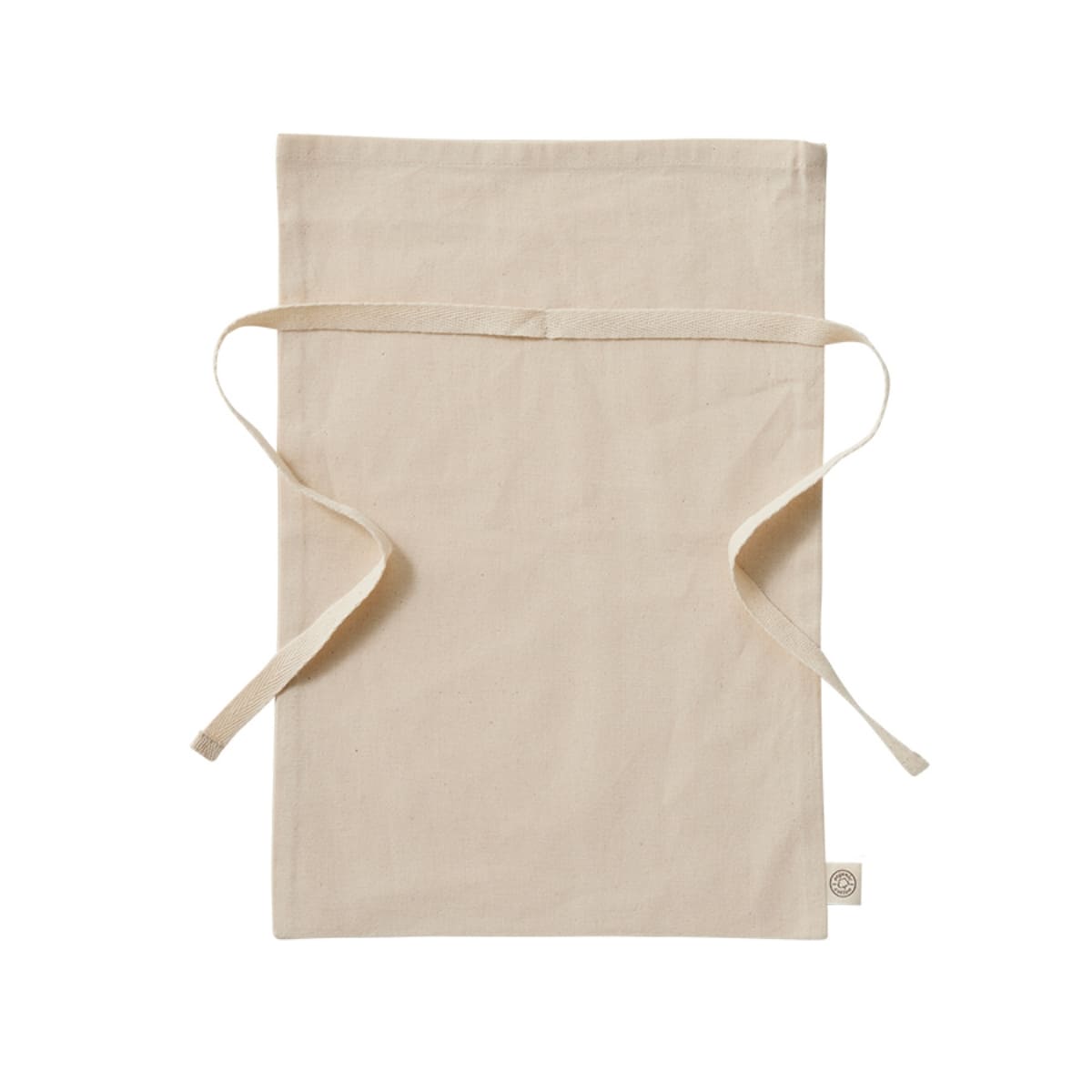オーガニックコットン ラッピング巾着（M） | ノベルティ(小物) | 1枚 | TR-1154 | ナチュラル